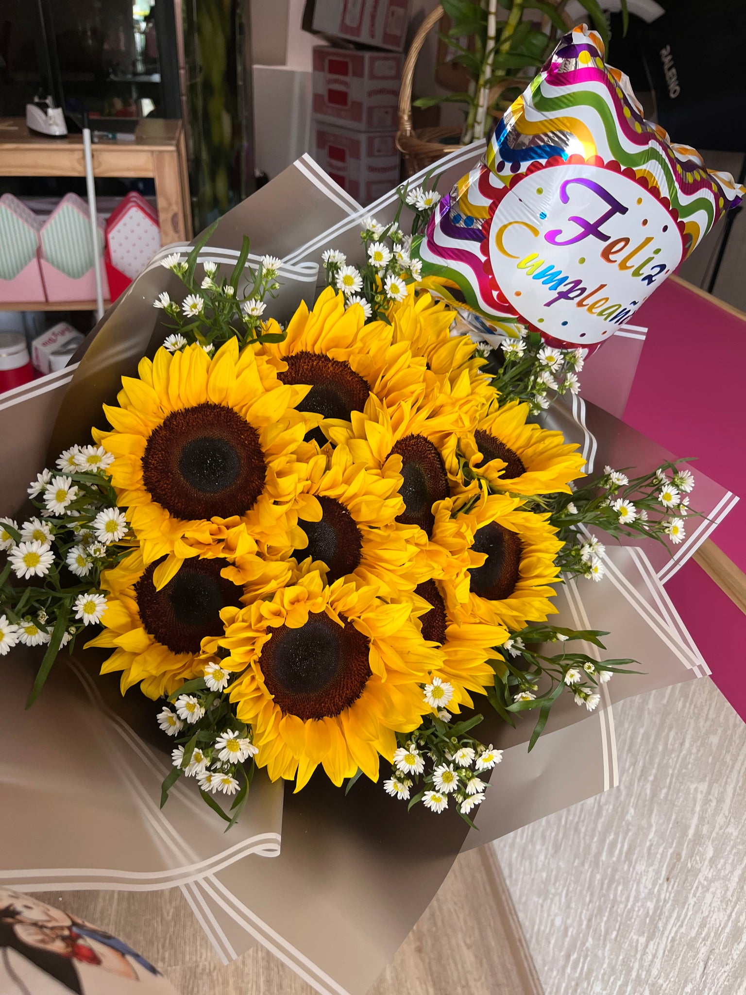 Arreglos con girasoles 🌻