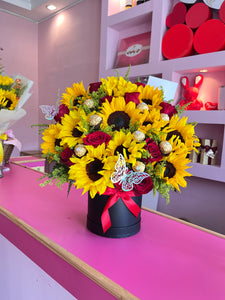 Dulce amor y girasoles