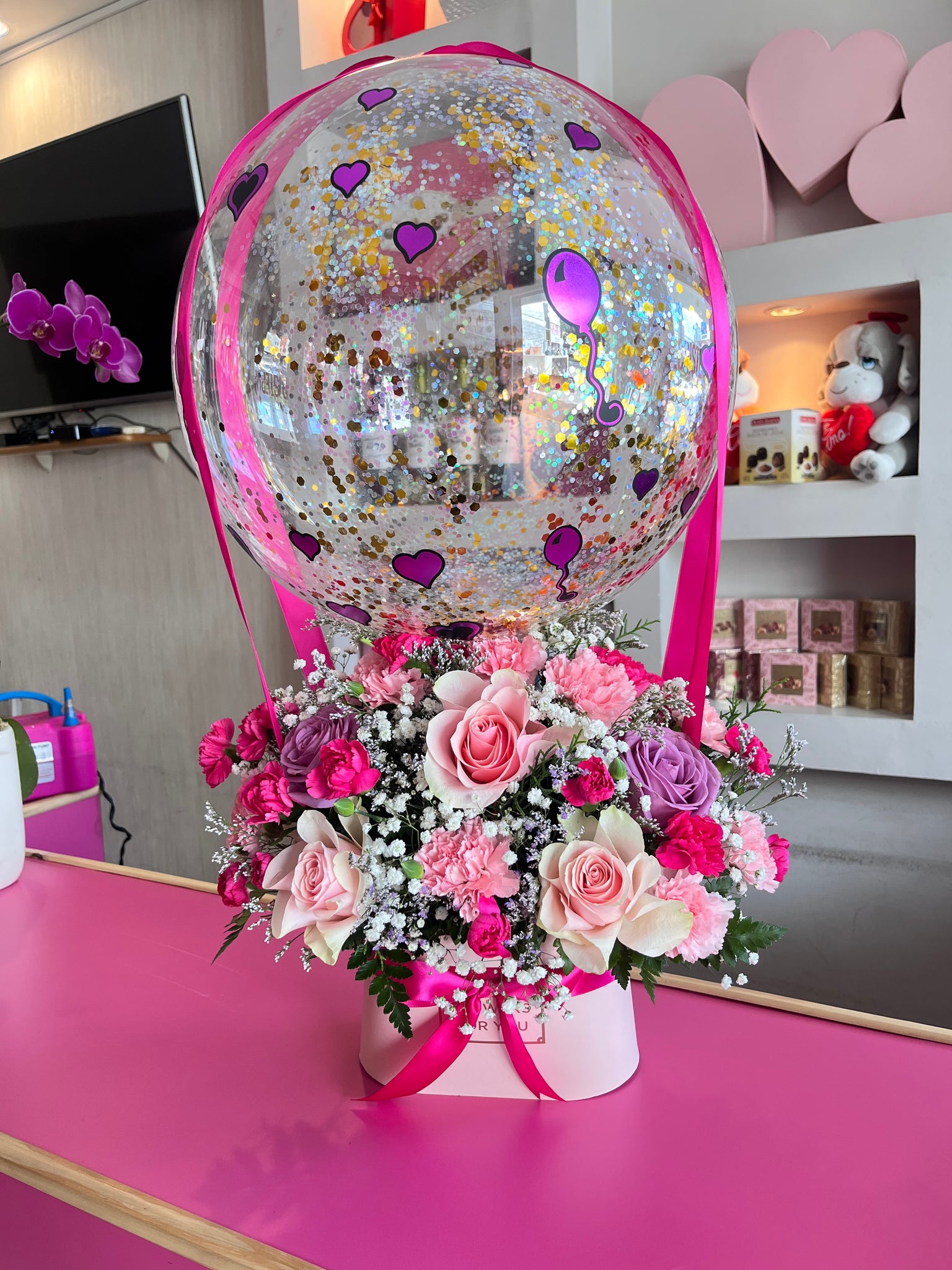 pink flowers