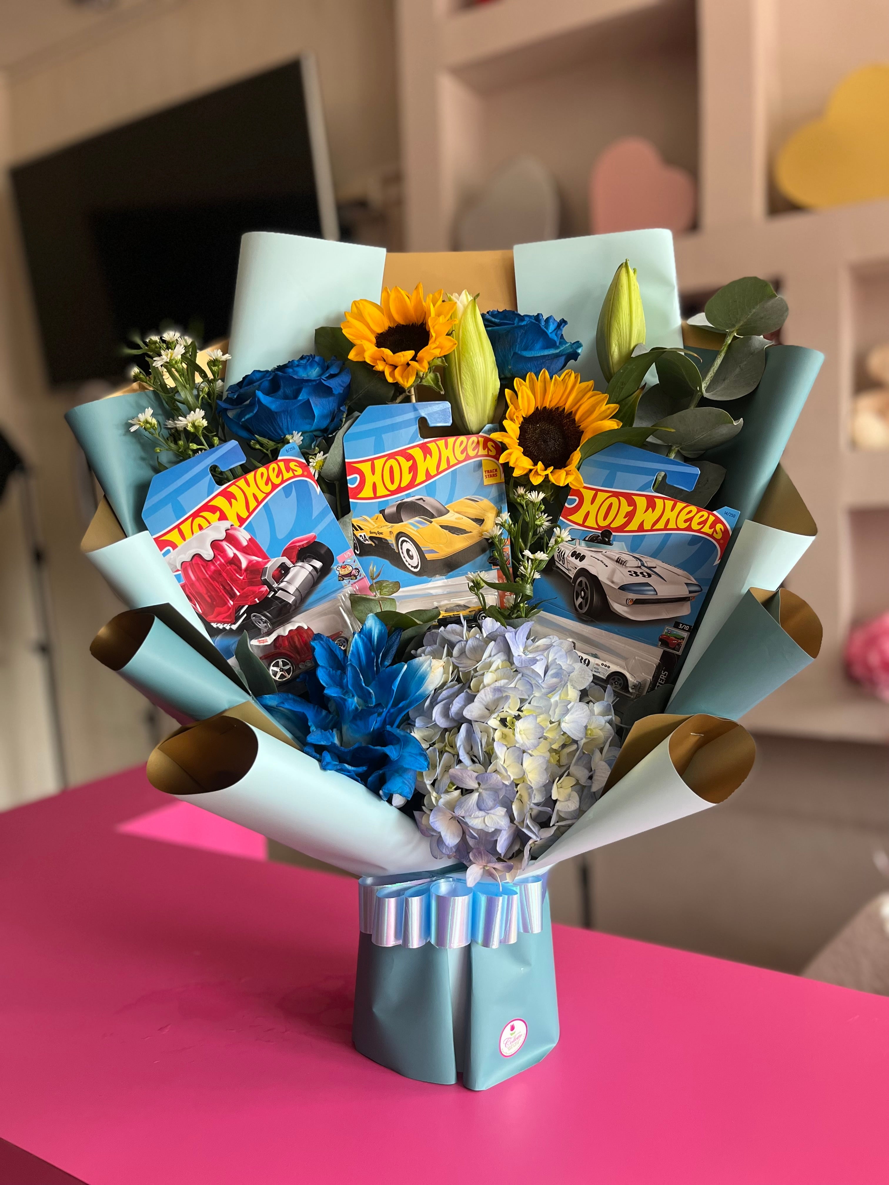 Hot wheels bouquet